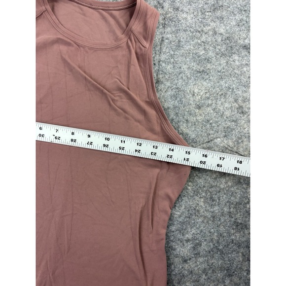 MSRP $118 SIZE 4 Lululemon Get Going Maxi Tank Dress Racerback Red Dust Minimal - Picture 2 of 7
